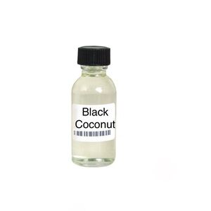 Black Coconut 1 Oz Glass Bottle